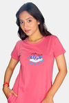 Sweetmoon Long T Shirt Nightdress - Pink — thumbnail 5